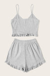 Kylee Grey Frill Co-ord
