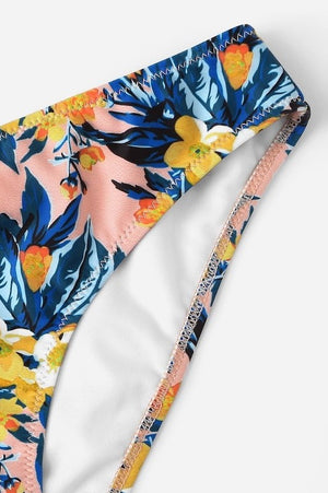 ceri Blue Tropical Bikini Set