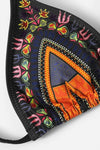 Jasmine Print High Waist Bikini