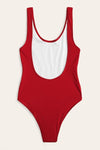 Iyra Island Vibes Swimsuit Red