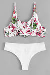Fiona Floral Pink Bikini Set
