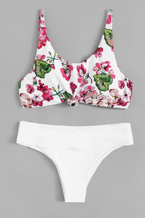 Fiona Floral Pink Bikini Set