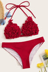 Tess Red Bikini Set