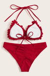 Tess Red Bikini Set