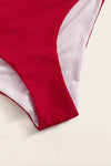 Tess Red Bikini Set