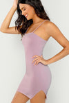 Jasmine Lilac Fitted Bodycon Dress