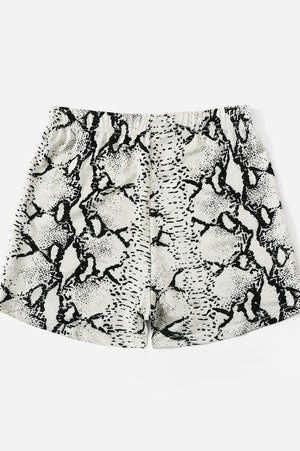 Ella Snake Print Shorts
