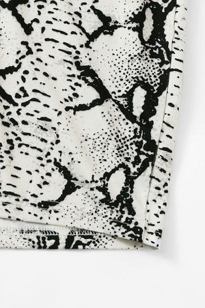 Ella Snake Print Shorts