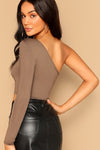 Trixie Hot One Shoulder Crop Top