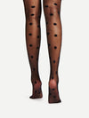 Dotty Mesh Tights