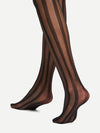 B Striped Stockings
