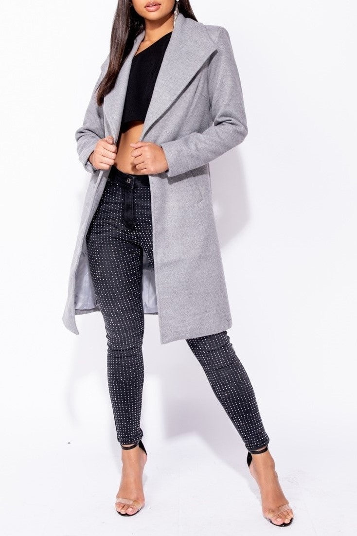Zoe Grey Duster Coat