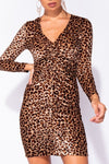 Leopard Print Bodycon Dress
