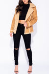 Shearling Mid Length Jacket