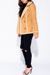 Shearling Mid Length Jacket
