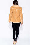 Shearling Mid Length Jacket