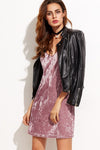 Velvet Slip Dress