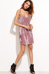 Velvet Slip Dress