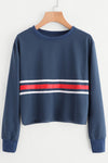 Raw Hem Sweatshirt