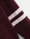 Striped Sleeve Sweatshirt