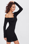 Lilly  Solid Fit Dress