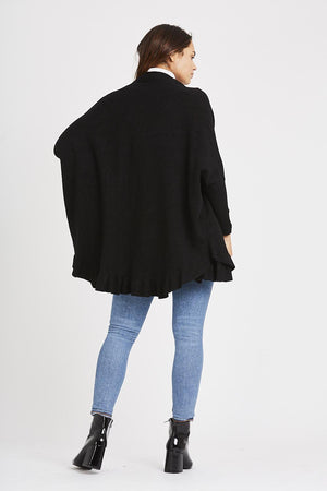 Zara Black Flare Cardigan