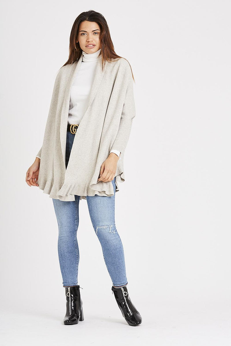 Zara Grey Flare Cardigan