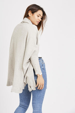 Zara Grey Flare Cardigan