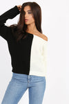 Katie Block Knit Jumper