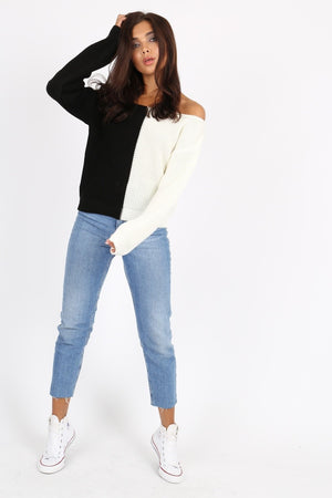 Katie Block Knit Jumper
