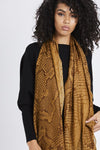Zi Snake Print Scarf
