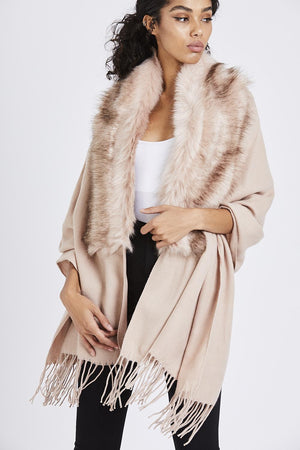 Dusty Pink Shawl