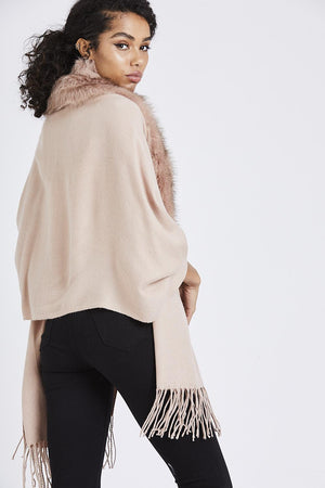 Dusty Pink Shawl