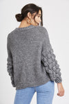 Faye Grey Knit Jumper