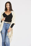 Cream Bauble shoulder Knit