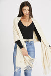 Cream Bauble shoulder Knit
