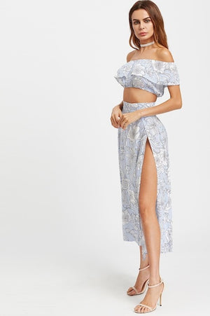 Eva Bardon Floral Two Piece