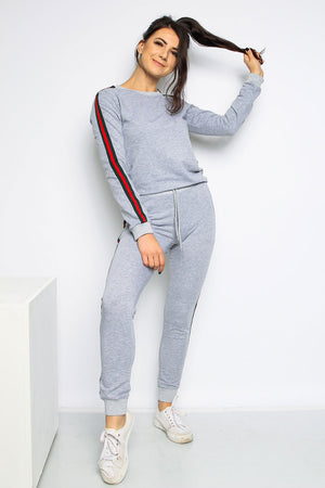 Stella Hoodie Lounge Set- Grey