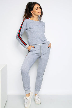Stella Hoodie Lounge Set- Grey