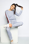 Stella Hoodie Lounge Set- Grey