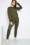 Stella Hoodie Lounge Set - Khaki