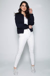 Alex Bomber Jacket - Navy
