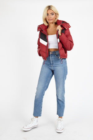 Emily K Red Padded Jacket