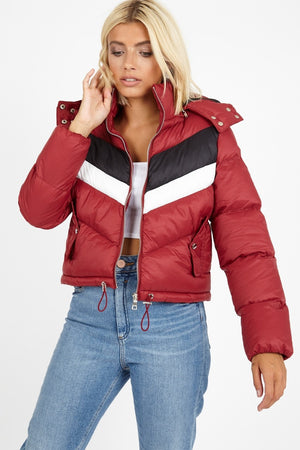 Emily K Red Padded Jacket