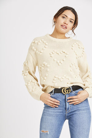 Bonnie Heart Knit Jumper