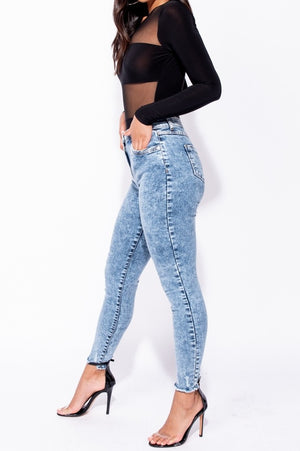 Zoe High Waist Skinny Jeans