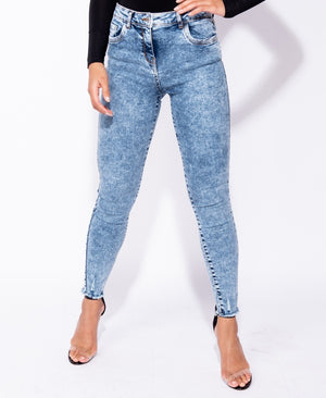 Zoe High Waist Skinny Jeans