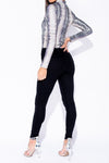 Kay's Snake Print Bodysuit