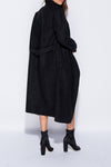 Bella Black Collar Coat