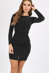 Giselle Glitter Bodycon Dress